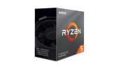 CPU AMD RYZEN 5 3600, 6-core, 3.6 GHz (4.2 GHz Turbo), 35MB cache (3+32), 65W, socket AM4, Wraith St